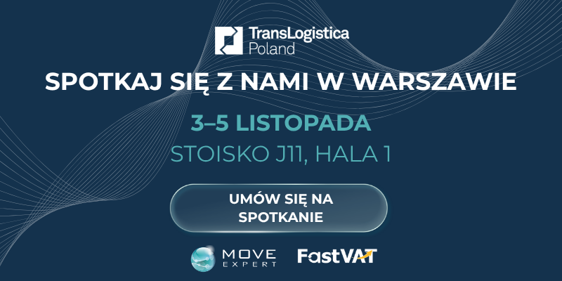 Translogistica 2026 - meet Move Expert in Warsaw, 3-5 November, stand J11, hall 1
