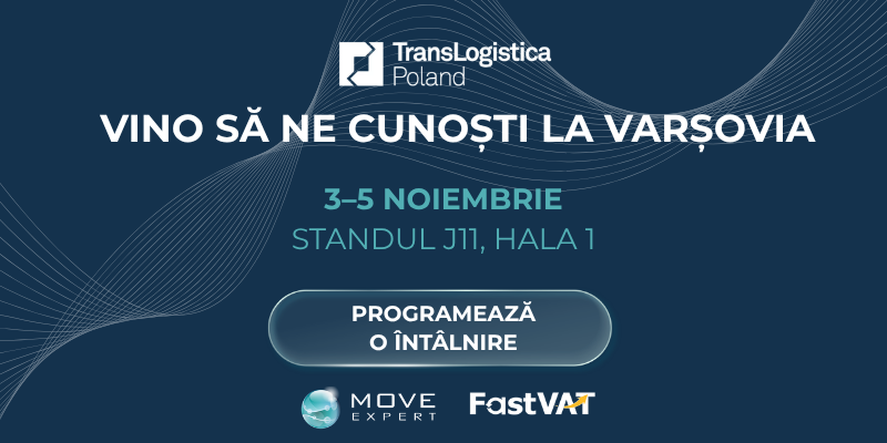 Translogistica 2026 - meet Move Expert in Warsaw, 3-5 November, stand J11, hall 1